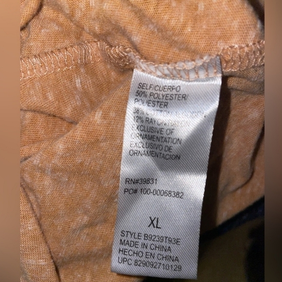 Democracy Bohemian Blouse Women’s XL - Picture 5 of 5